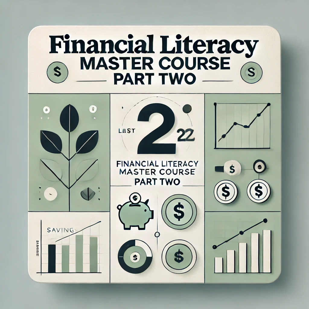 (B) financial Literacy e-Learning – Master Class Part 2 Online 2.5 Hours